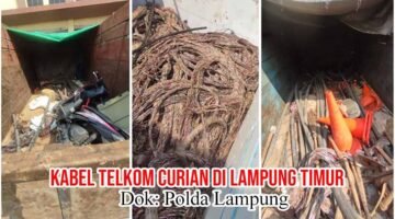 Terbongkarnya Dugaan Pencurian Kabel PT Telkom, Berawal dari Temuan Tim PPWI di Lampung Timur